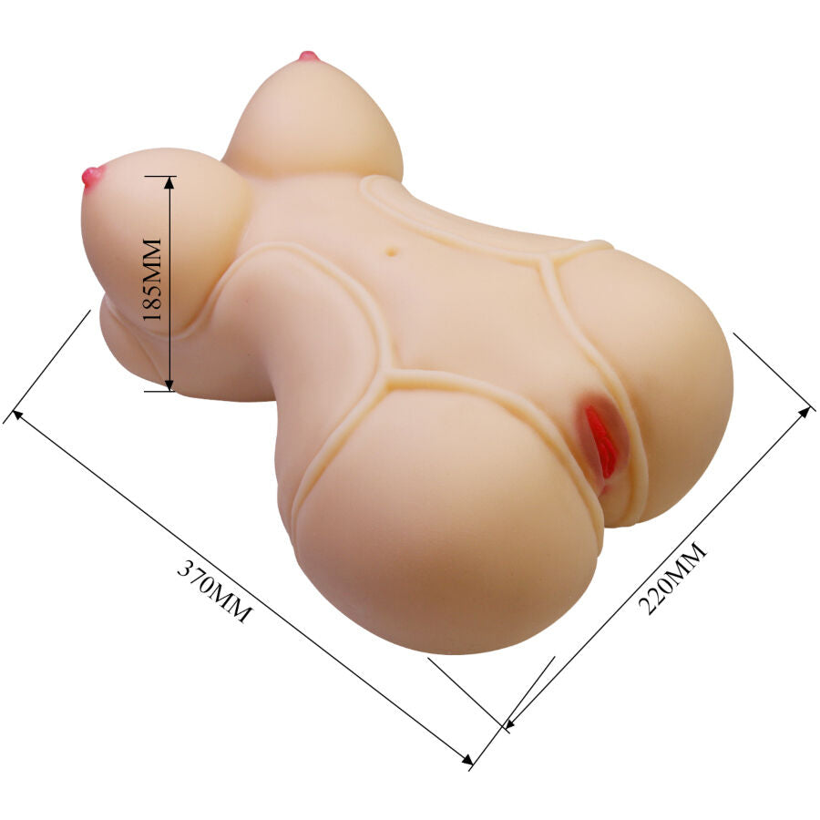 CRAZY BULL - DIANA REALISTIC FEMALE TORSO VAGINA AND ANAL 5 KG