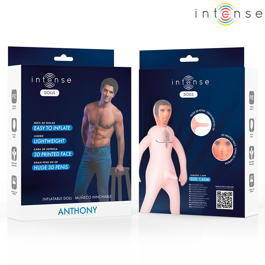 ΚΟΥΚΛΕΣ INTENSE - ΦΟΥΣΚΩΤΗ ΚΟΥΚΛΑ ANTHONY ΜΕ 3D ΠΕΟΣ