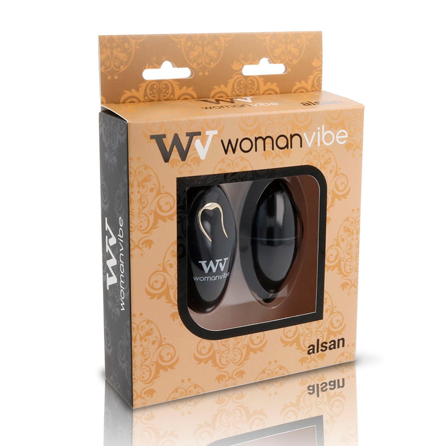 WOMANVIBE - ΤΗΛΕΧΕΙΡΙΣΤΗΡΙΟ ALSAN EGG ΜΑΥΡΟ ΣΙΛΙΚΟΝΗΣ