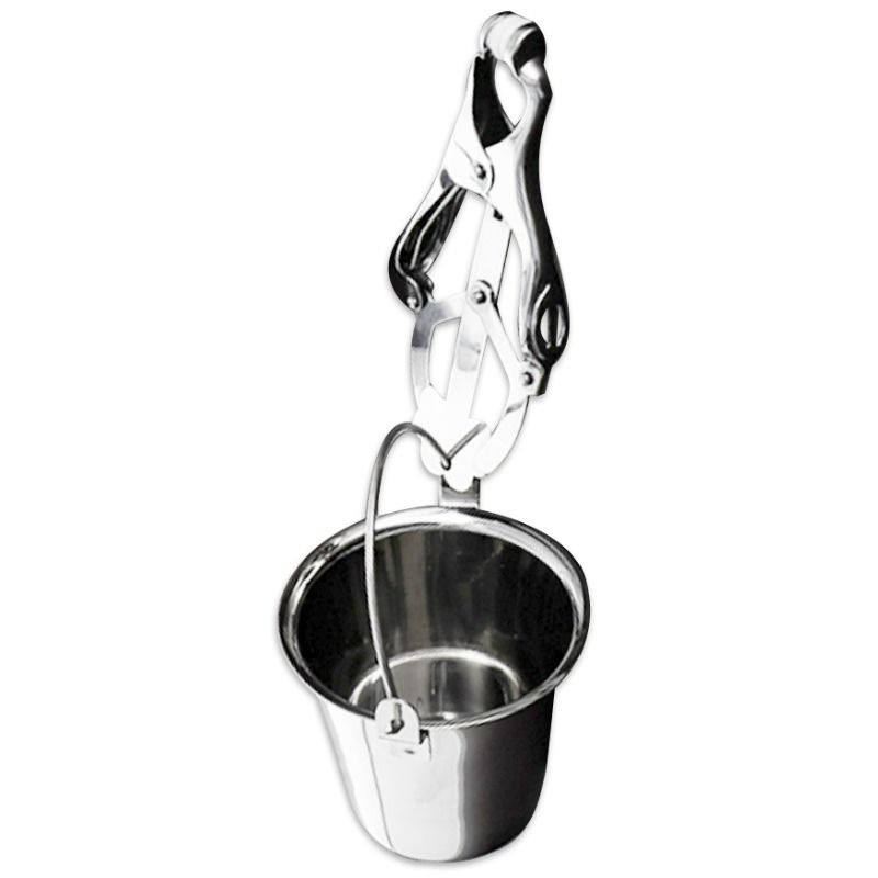 Σκληρό μέταλλο - σφιγκτήρας θηλής με δεξαμενή