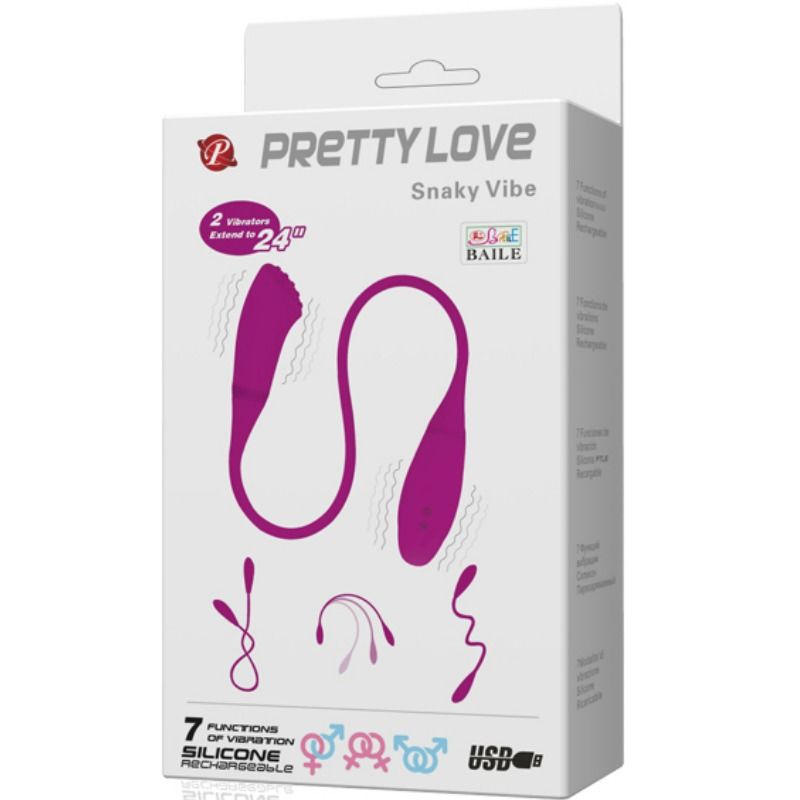 PRETTY LOVE - ΔΟΝΗΤΗΣ SMART SNAKY VIBE 2 ΜΗΧΑΝΩΝ
