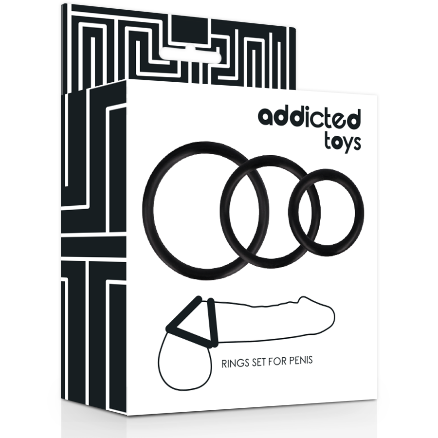 ADDICTED TOYS - ΣΕΤ ΔΑΧΤΥΛΙΔΙΑ ΓΙΑ ΠΕΟΣ ΜΑΥΡΑ