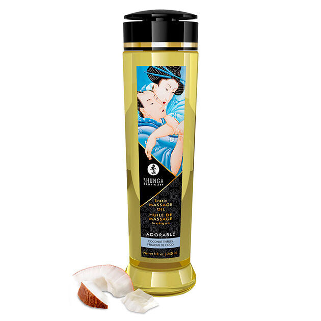 SHUNGA - ΑΞΙΟΛΑΤΥΡΟ ΕΡΩΤΙΚΟ ΛΑΔΙ ΜΑΣΑΖ 240 ML