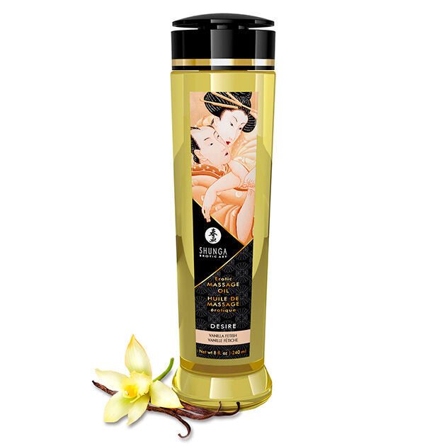 SHUNGA - DESIRE ΕΡΩΤΙΚΟ ΛΑΔΙ ΜΑΣΑΖ 240 ML