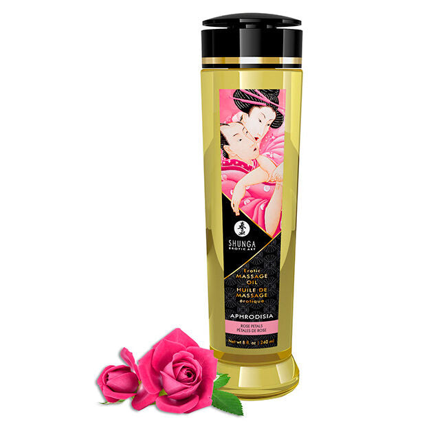 SHUNGA - ΛΑΔΙ ΕΡΩΤΙΚΟΥ ΜΑΣΑΖ AFRODISIA 240 ML