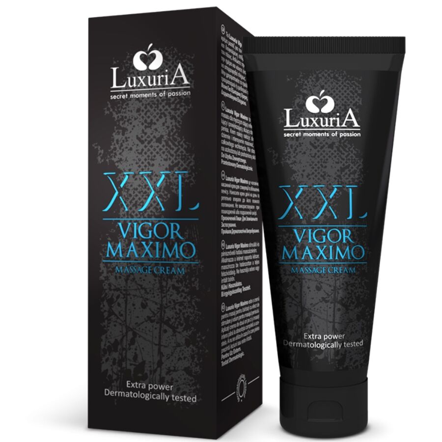 INTIMATELINE LUXURIA - XXL VIGOR MAXIMO ΚΡΕΜΑ ΜΑΣΑΖ 75 ML