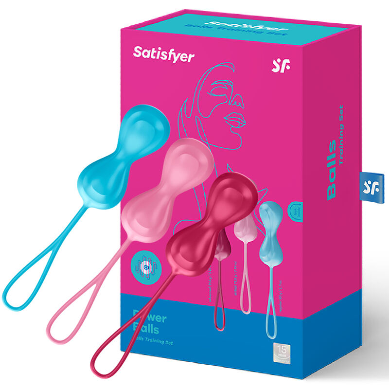 SATISFYER - ΣΕΤ ΑΓΩΓΗΣ LOVEBALLS 1