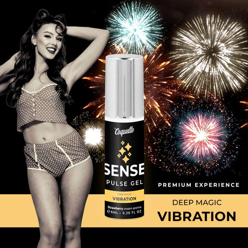 COQUETTE CHIC DESIRE - PULSE GEL ΦΡΑΟΥΛΑ MAGIC VIBRATION PREMIUM 6ML