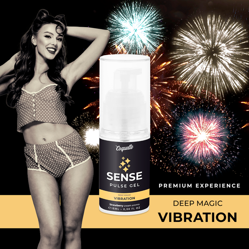 COQUETTE CHIC DESIRE - PULSE GEL ΦΡΑΟΥΛΑ MAGIC VIBRATION PREMIUM 15ML