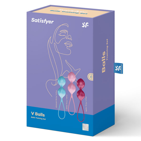 SATISFYER - ΣΕΤ ΑΓΩΜΑΣΤΙΚΗΣ LOVEBALLS 2