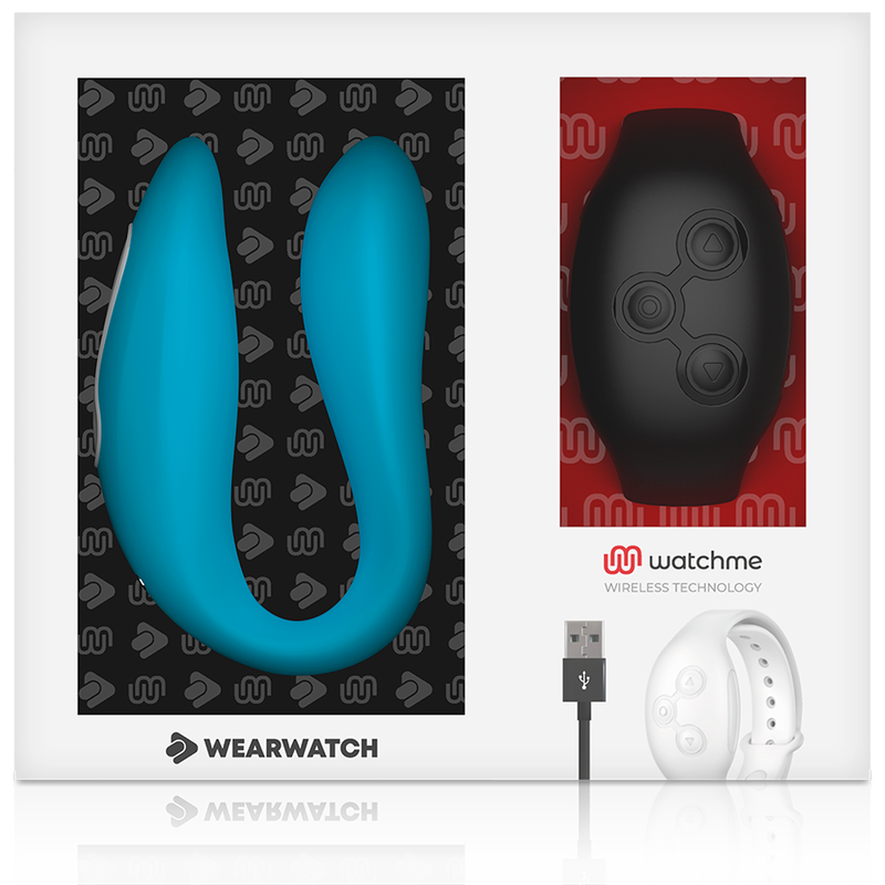 WEARWATCH - WATCHME ΔΟΝΗΤΗΣ ΔΙΠΛΗΣ ΤΕΧΝΟΛΟΓΙΑΣ INDIGO / JET