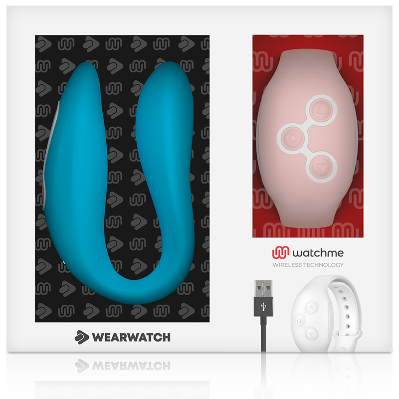 WEARWATCH - WATCHME ΔΟΝΗΤΗΣ ΔΙΠΛΗΣ ΤΕΧΝΟΛΟΓΙΑΣ ΙΝΔΙΓΚΟ / ΡΟΖ