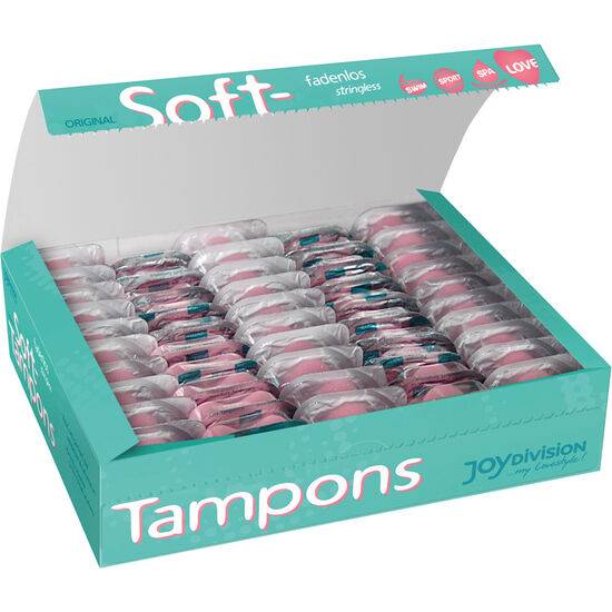 JOYDIVISION SOFT-TAMPONS - ΠΡΩΤΟΤΥΠΑ SOFT-TAMPONS ΜΙΝΙ X 50 ΤΕΜΑΧΙΑ