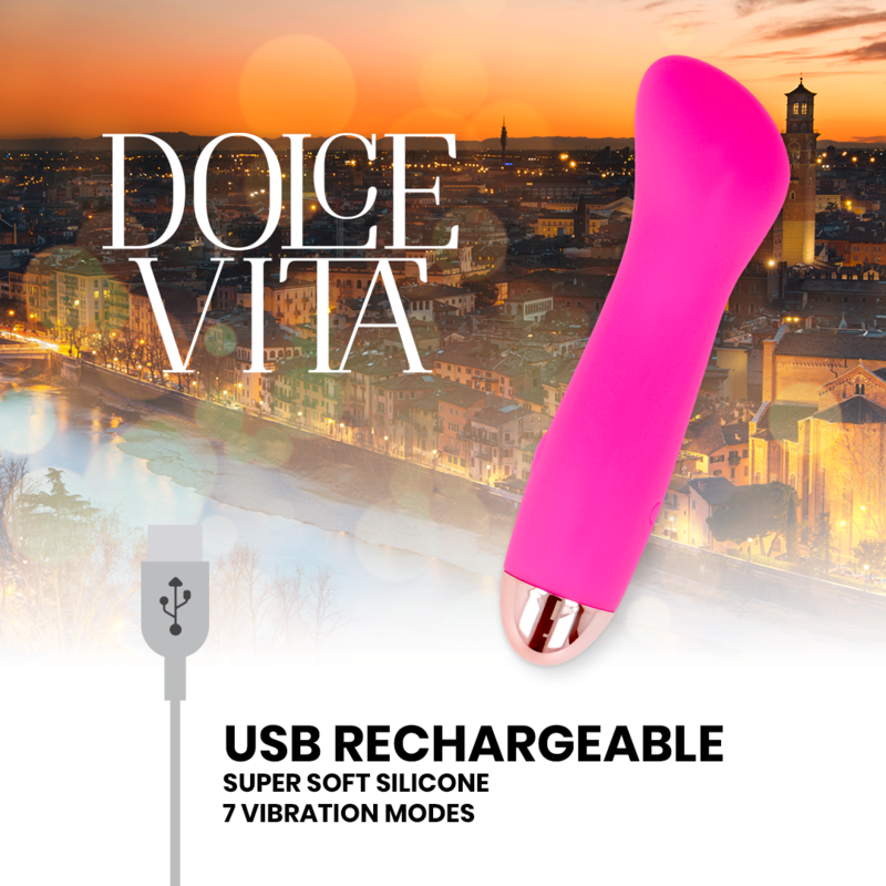 DOLCE VITA - ΕΠΑΝΑΦΟΡΤΙΖΟΜΕΝΟΣ ΔΟΝΗΤΗΣ ΜΟΝΟ ΡΟΖ 7 ΤΑΧΥΤΗΤΩΝ