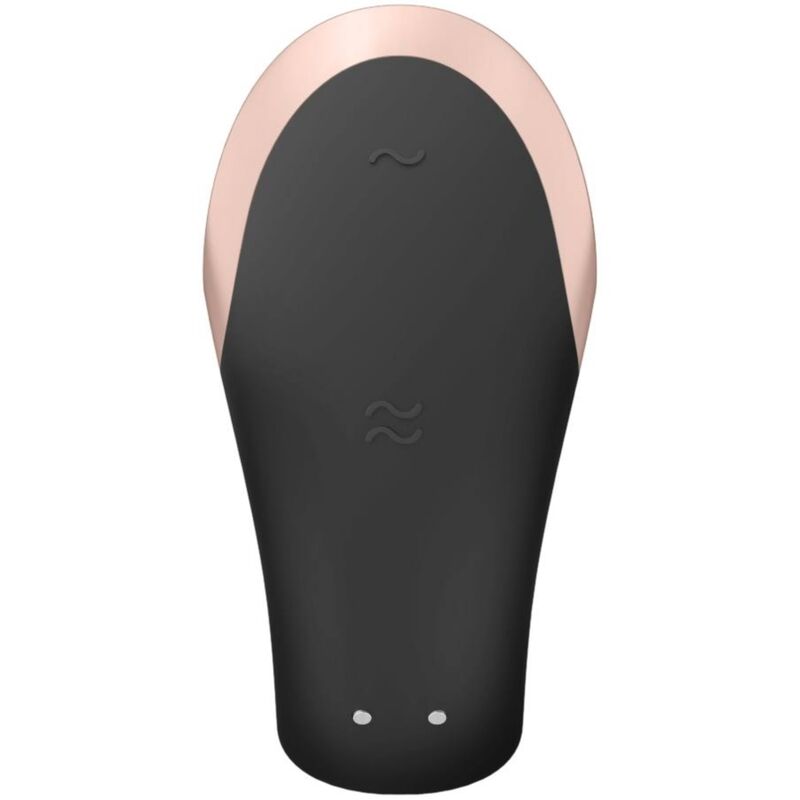 Δονητής SATISFYER - DOUBLE LOVE LUXURY PARTNER ΜΑΥΡΟΣ