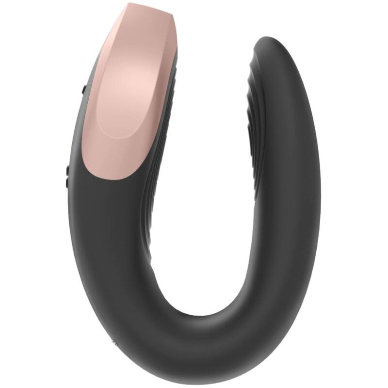 Δονητής SATISFYER - DOUBLE LOVE LUXURY PARTNER ΜΑΥΡΟΣ