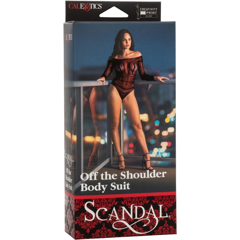 CALEXOTICS - Ολόσωμο Κορμάκι SCANDAL με ώμους, ένα μέγεθος