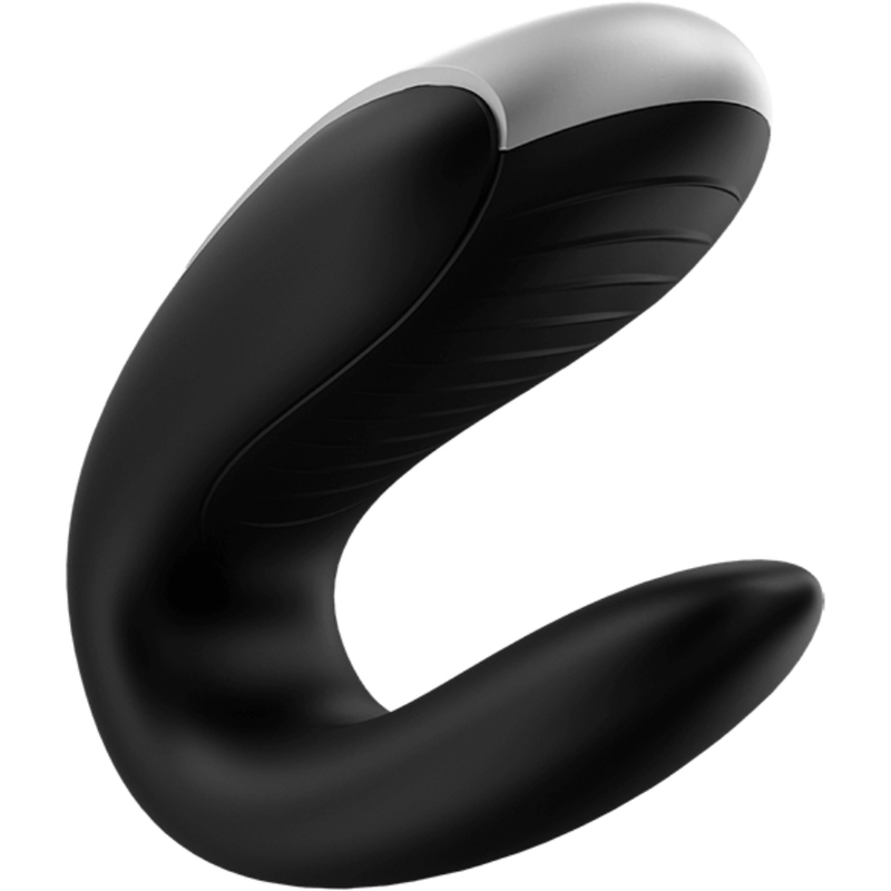 Δονητής SATISFYER - DOUBLE FUN PARTNER ΜΑΥΡΟΣ