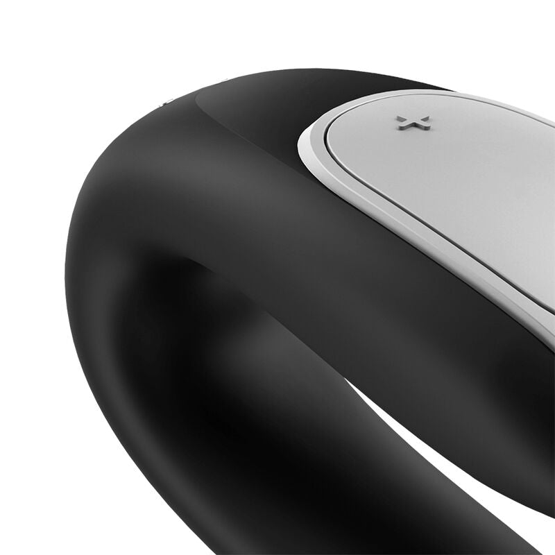 Δονητής SATISFYER - DOUBLE FUN PARTNER ΜΑΥΡΟΣ