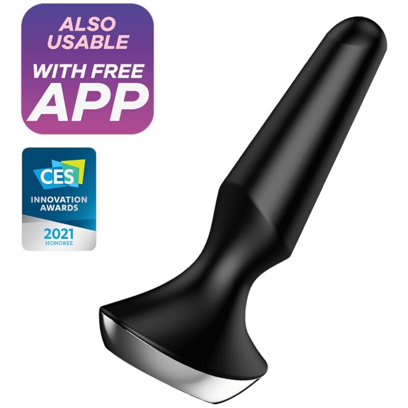 SATISFYER - ΔΟΝΗΤΗΣ ΜΕ 2 ΒΥΣΜΑΤΑ ILICIOUS ΜΑΥΡΟΣ