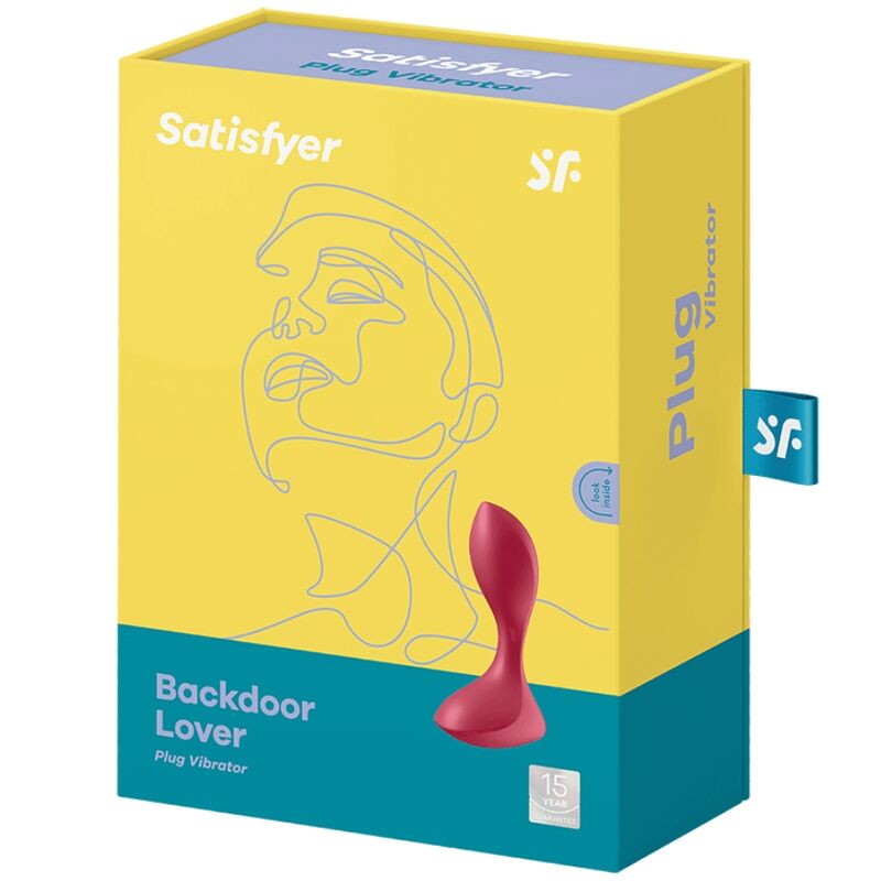 SATISFYER - ΔΟΝΟΥΜΕΝΟ ΒΥΣΜΑ BACKDOOR LOVER ΚΟΚΚΙΝΟ