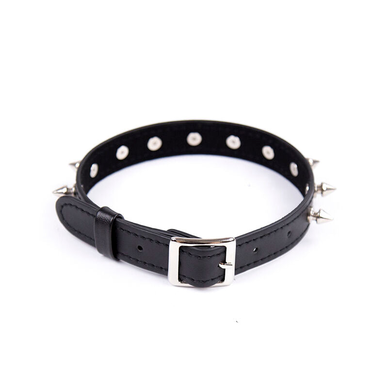 OHMAMA FETISH - ΚΟΛΑΡΑΚΙ SPIKES PUNK COLLAR