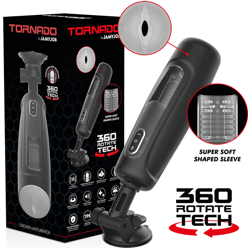 JAMYJOB - TORNADO 360 ΠΕΡΙΣΤΡΕΦΟΜΕΝΟΣ ΤΕΧΝΟΛΟΓΙΚΟΣ ΔΡΟΜΟΣ