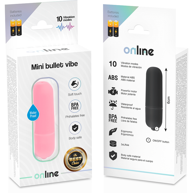ONLINE - MINI BULLET VIBE ΡΟΖ