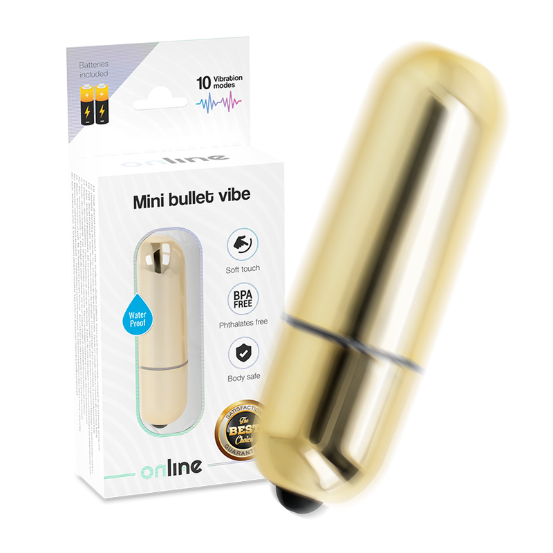 ONLINE - MINI BULLET VIBE ΧΡΥΣΟ