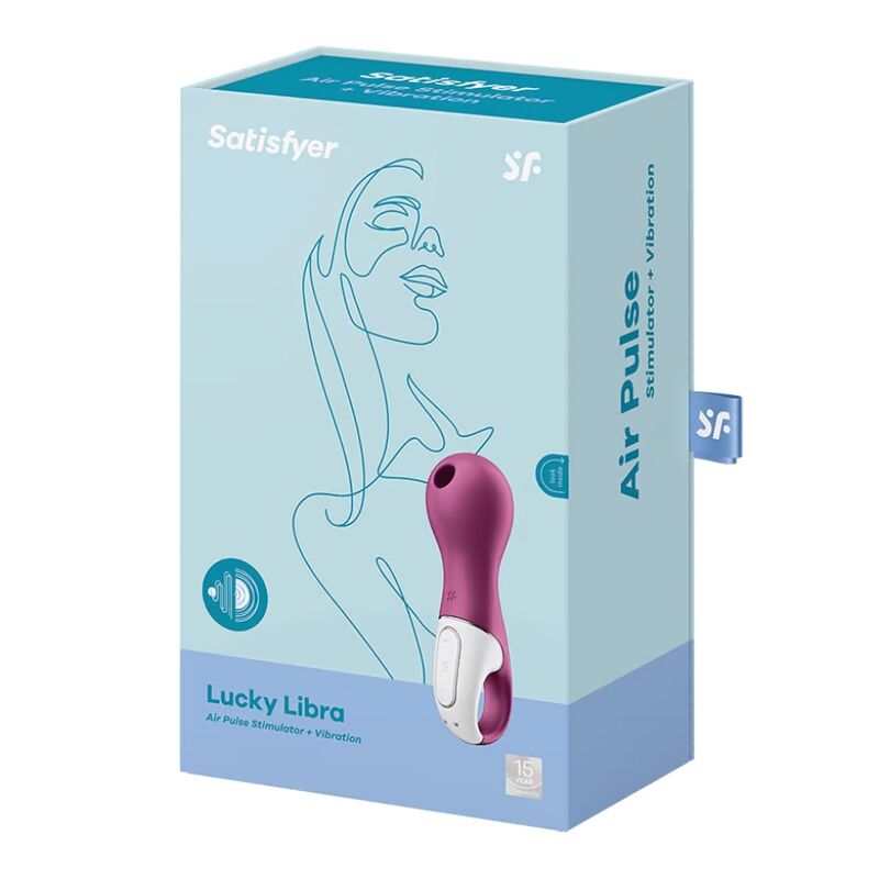 SATISFYER - ΔΙΕΓΕΡΤΗΣ & ΔΟΝΗΤΗΣ LUCKY LIBRA