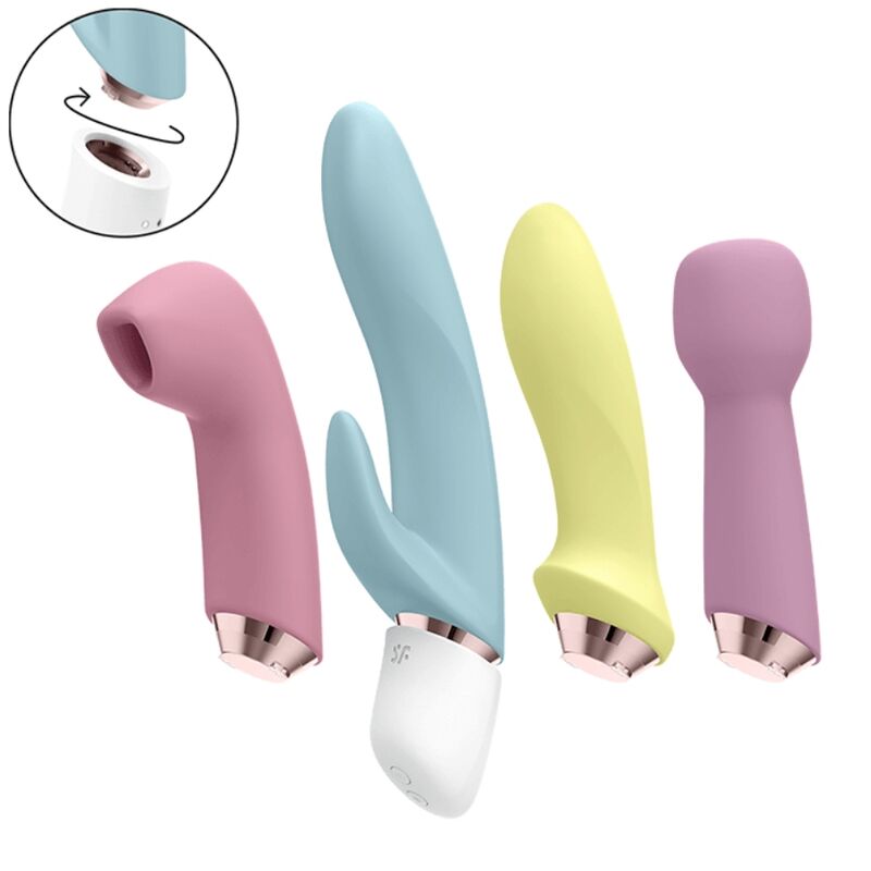 SATISFYER - ΣΕΤ ΔΟΝΗΤΗ MARVELOUS FOUR & AIR PULSE