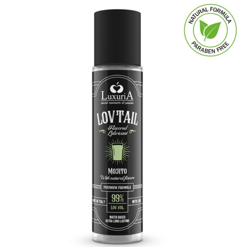 INTIMATELINE - LUXURIA ΛΙΠΑΝΤΙΚΟ LOVTAIL ΜΕ ΒΑΣΗ ΤΟ ΝΕΡΟ MOJITO 60 ML