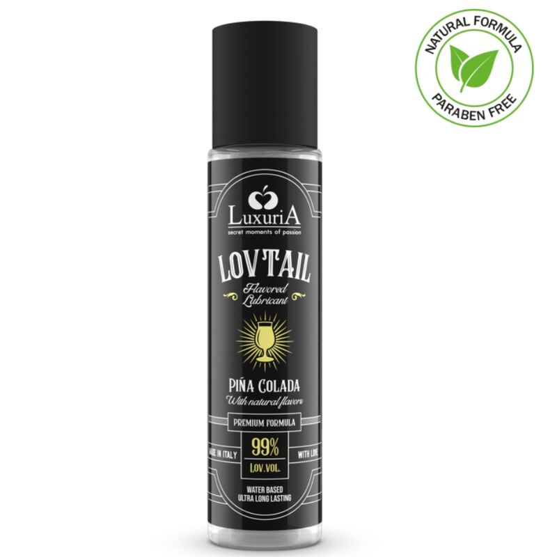 INTIMATELINE - LUXURIA LUBRICANT LOVTAIL BASED WATER PIÑA COLADA 60 ML
