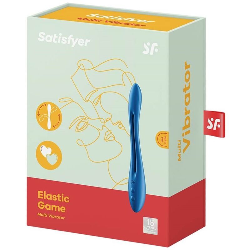 SATISFYER - ΠΟΛΥΔΟΝΗΤΗΣ ΕΛΑΣΤΙΚΟΣ ΠΑΙΧΝΙΔΙΟΥ ΜΠΛΕ
