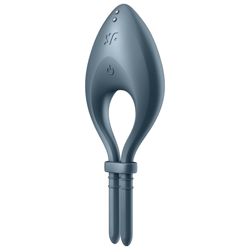 Δονητής SATISFYER - BULLSEYE RING APP Γκρι