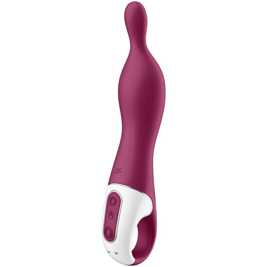 SATISFYER - AMAZING 1 ASPOT ΔΟΝΗΤΗΣ BERRY