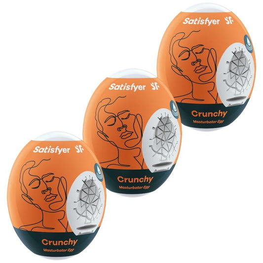 SATISFYER - 3 ΑΥΓΑ ΑΥΓΟΥ ΑΥΝΑΙΣΘΗΤΗΡΑ ΚΡΟΥΣΤΑ