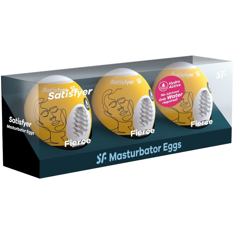 SATISFYER - 3 ΑΥΓΑ ΑΥΓΟΥ ΑΥΝΑΙΣΘΗΤΗ FIERCE