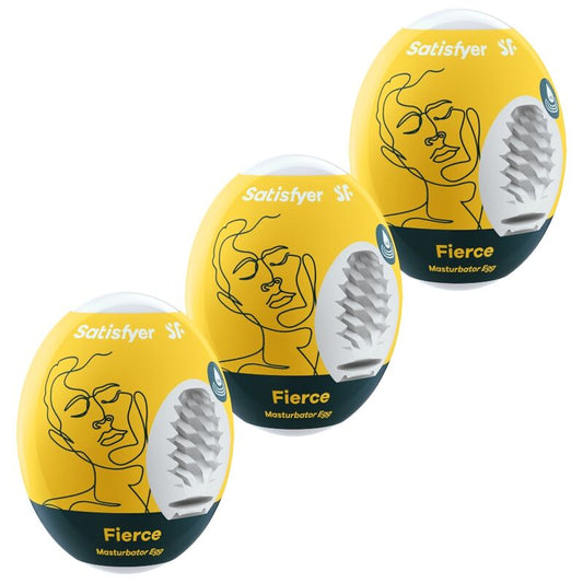 SATISFYER - 3 ΑΥΓΑ ΑΥΓΟΥ ΑΥΝΑΙΣΘΗΤΗ FIERCE