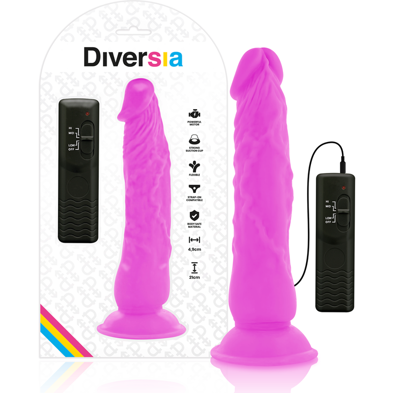 DIVERSIA - ΕΥΚΑΜΠΤΟ ΔΟΝΗΤΙΚΟ ΟΜΟΙΩΜΑ ΜΩΒ 21 CM -O- 4.9 CM
