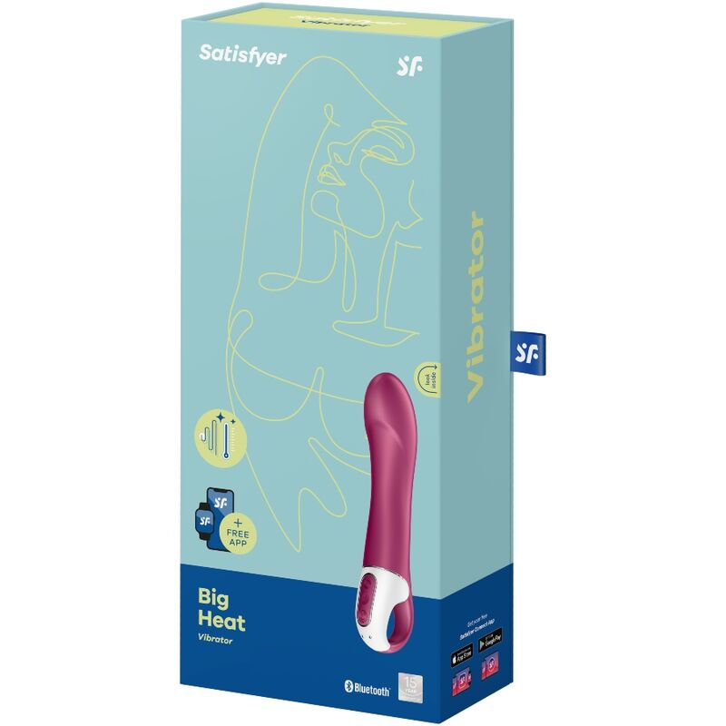 SATISFYER - ΔΟΝΗΤΗΣ GSPOT BIG HEAT