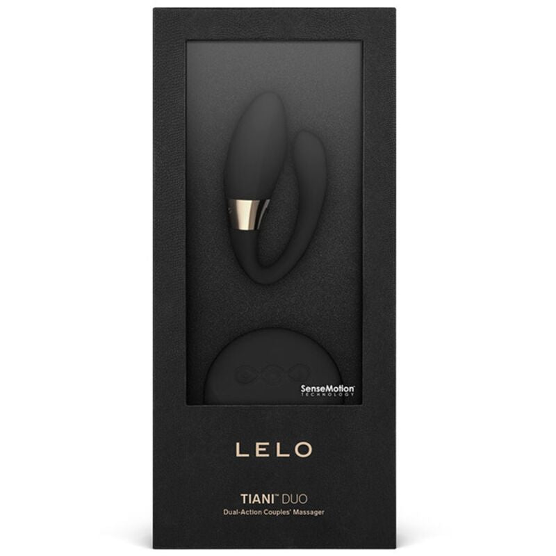 LELO - TIANI DUO ΜΑΥΡΟ ΜΑΣΑΖ ΓΙΑ ΖΕΥΓΑΡΙΑ