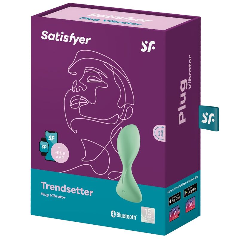 SATISFYER - TRENDSETTER ΔΟΝΟΥΜΕΝΗ ΕΦΑΡΜΟΓΗ ΠΡΑΣΙΝΗ