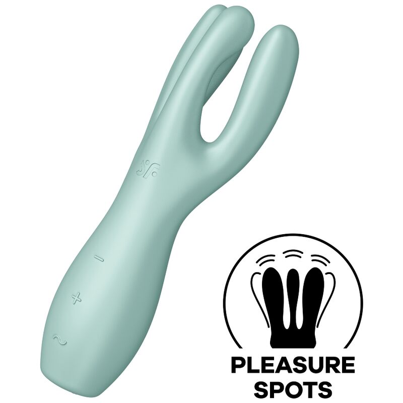 SATISFYER - THRESOME 3 ΔΟΝΗΤΗΣ ΜΙΝΤ