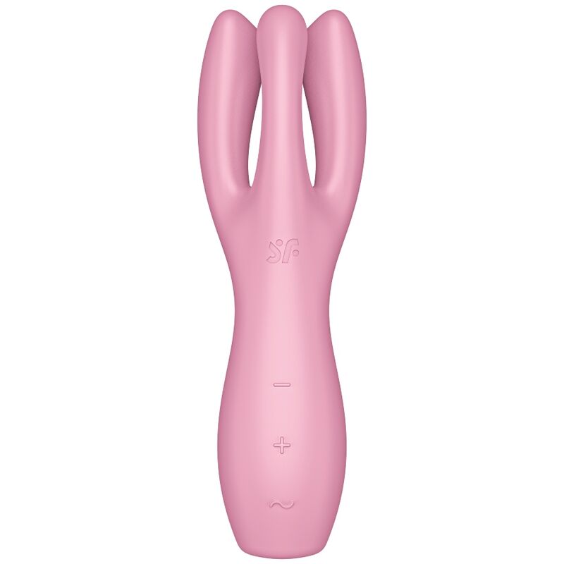 ΔΟΝΗΤΗΣ SATISFYER - THRESOME 3 ΡΟΖ