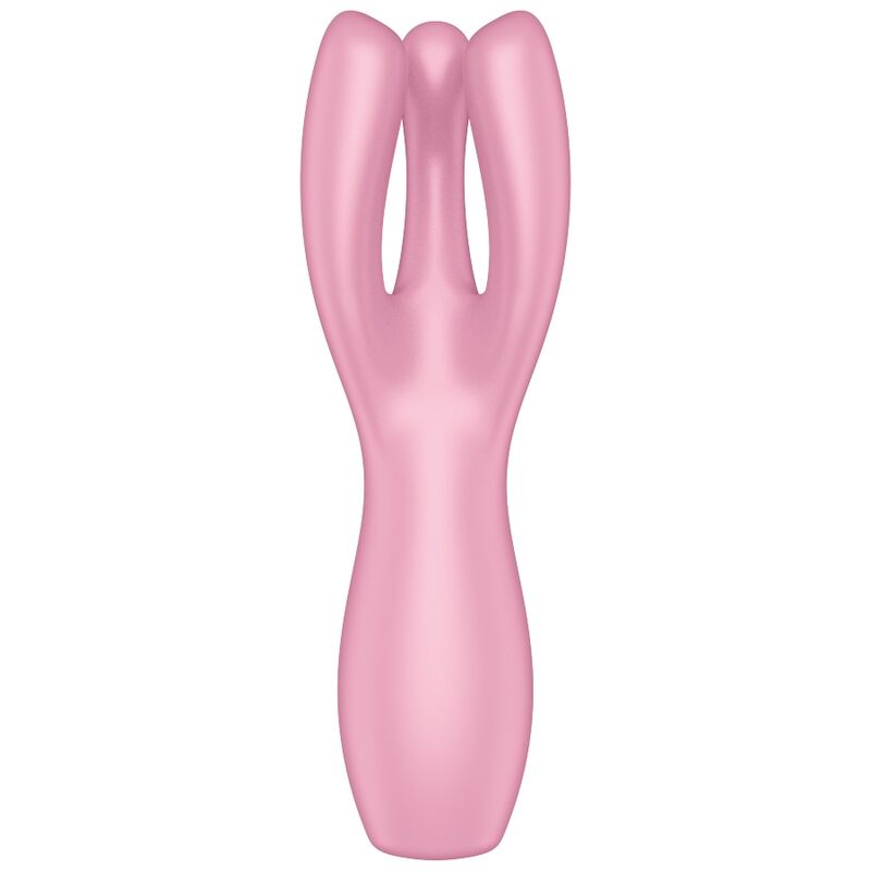 ΔΟΝΗΤΗΣ SATISFYER - THRESOME 3 ΡΟΖ