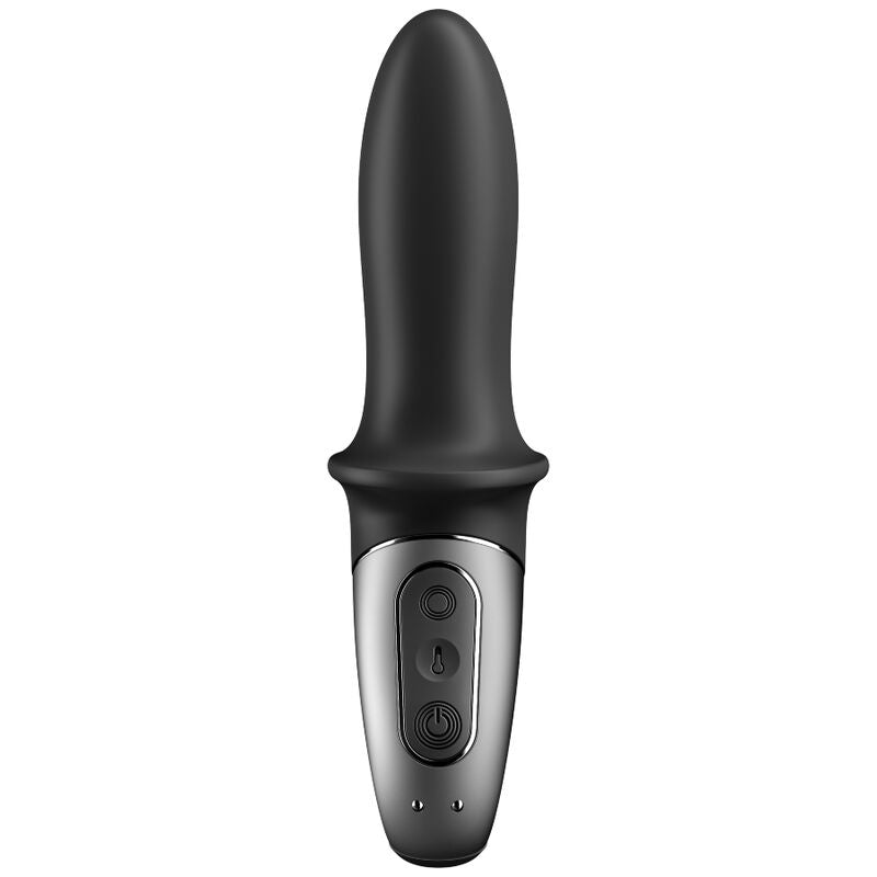 SATISFYER - HOT PASSION ΠΡΩΚΤΙΚΟΣ ΔΟΝΗΤΗΣ ΕΦΑΡΜΟΓΗΣ ΜΑΥΡΟΣ
