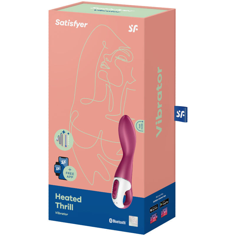 SATISFYER - ΘΕΡΜΑΙΝΟΜΕΝΟΣ ΔΟΝΗΤΗΣ GSPOT THRILL
