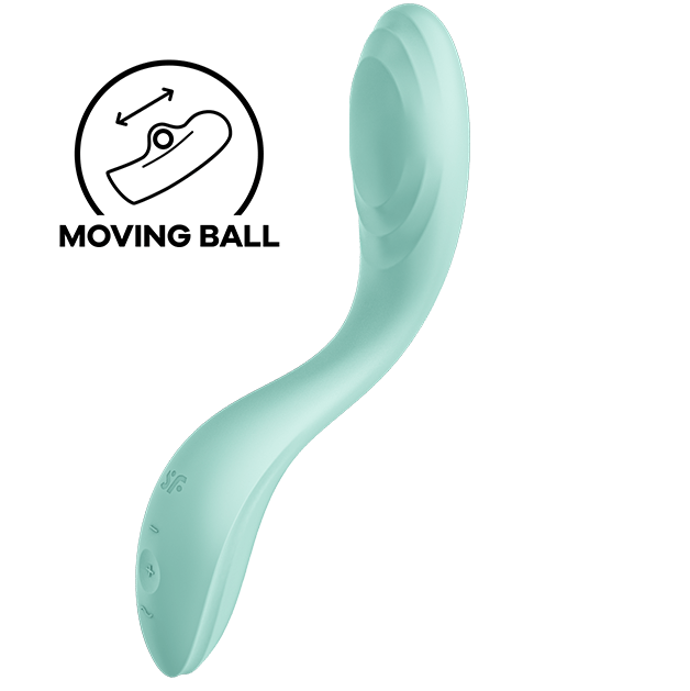 Δονητής SATISFYER - RROLLING PLEASURE GSPOT ΠΡΑΣΙΝΟΣ