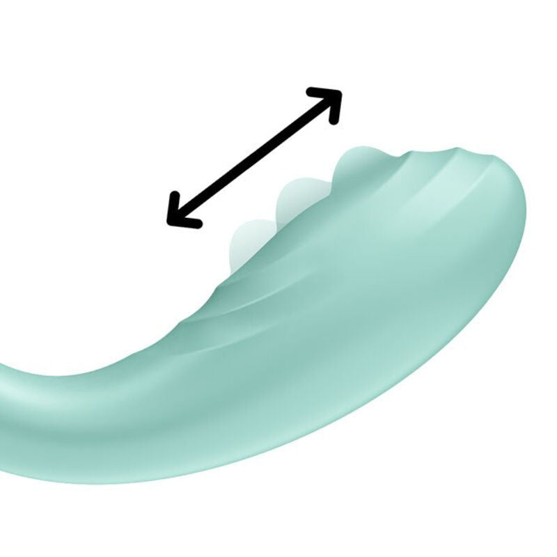 Δονητής SATISFYER - RROLLING PLEASURE GSPOT ΠΡΑΣΙΝΟΣ